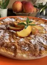 Ricetta CLAFOUTIS ALLE PESCHE