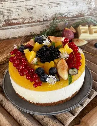 Ricetta cheesecake all'ananas e cioccolato bianco di angelasurano80