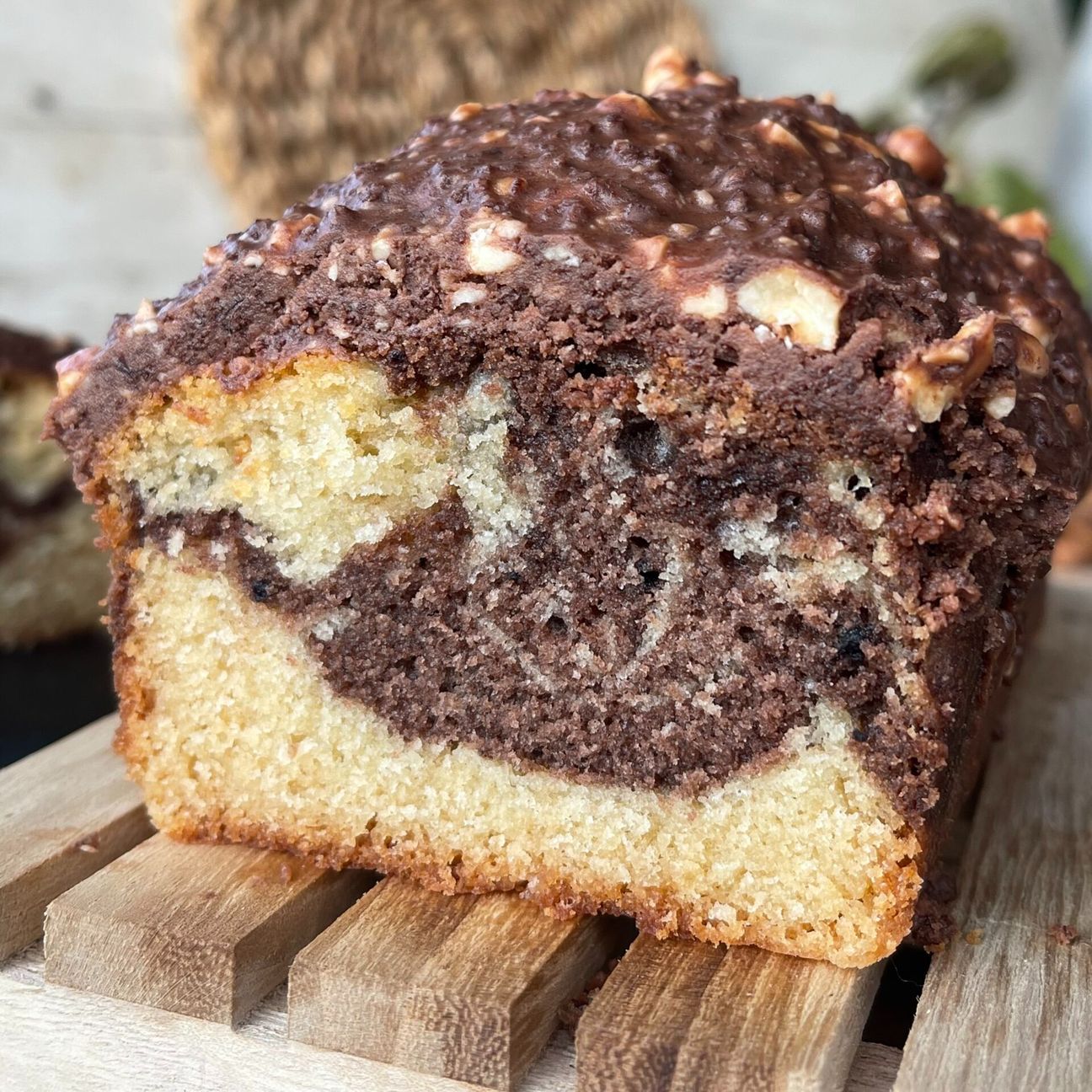 PLUMCAKE BICOLORE ROCHER
