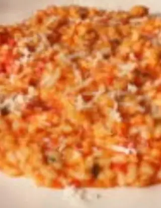 Ricetta Risotto al pomodoro e grana padano Bimby di mariangela981