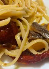 Ricetta Linguine con alici e pomodorini confit