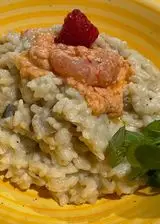 Ricetta Risotto ostriche, champagne e gambero rosso