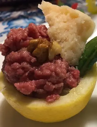 Ricetta tartare di filetto di manzo con noci parmigiano e spinaci di marco.cauli