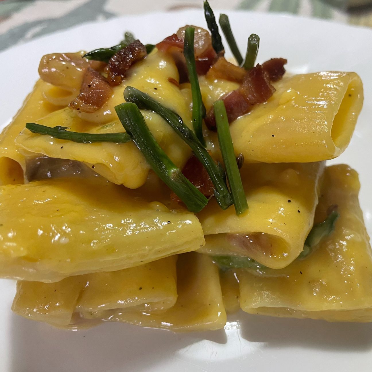 Uovo, asparagi e pancetta, un delirio!!!