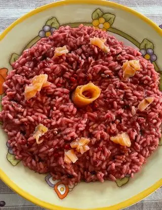 Ricetta Risotto barbabietola e salmone di marco.cauli
