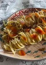 Ricetta Spaghetti con ricci di mare e bottarga