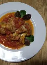 Ricetta Pollo alla cacciatora realizzato con la pentola a pressione