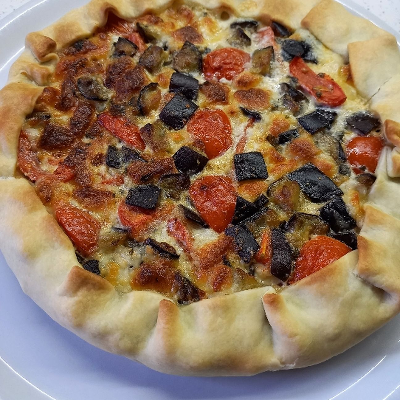 Torta rustica di melanzane