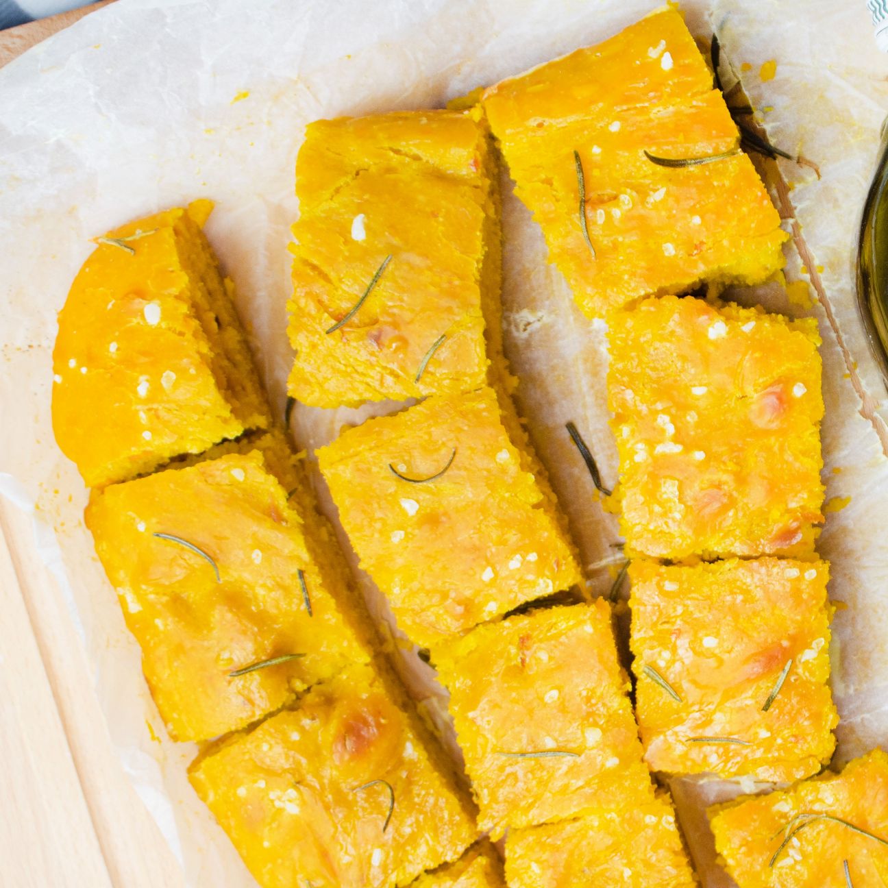 Focaccia di zucca soffice