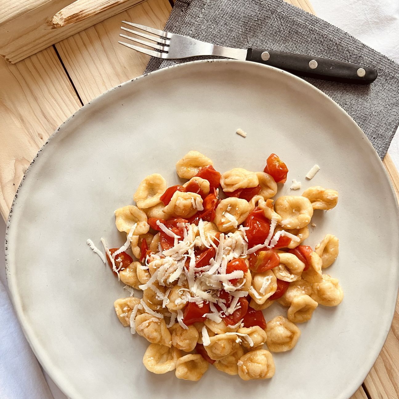 Orecchiette al pomodoro 🍅