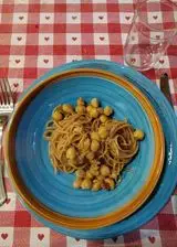 Ricetta Spaghetti integrali sarde e ceci