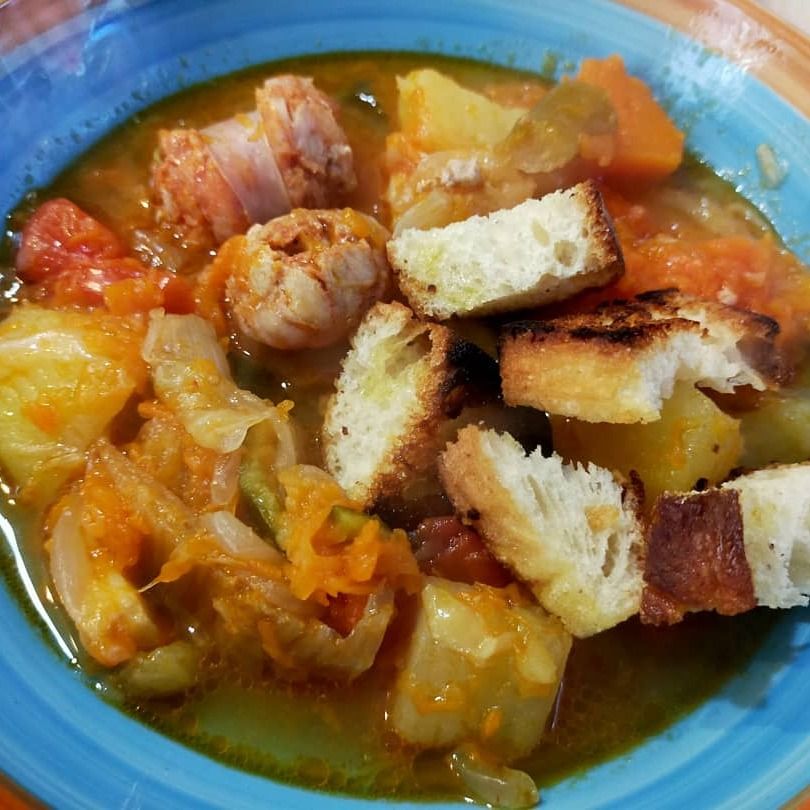 Salsiccia in zuppetta