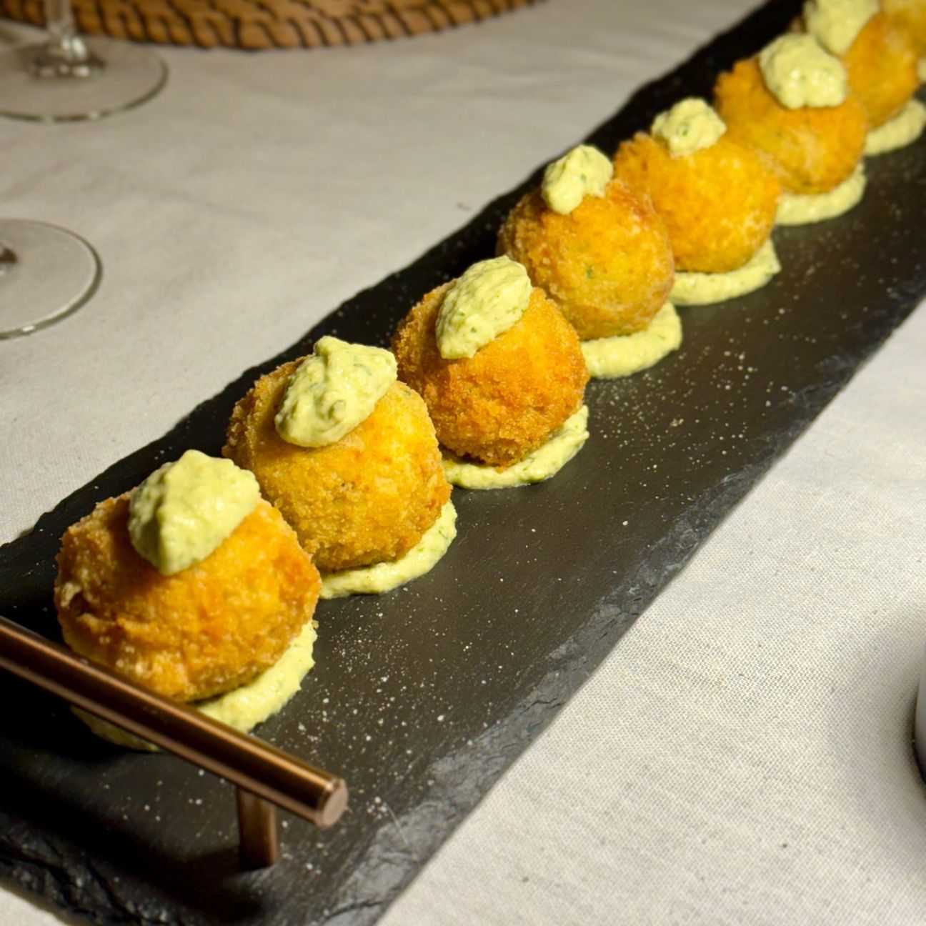 Polpette di baccalà mantecato