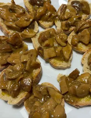 Ricetta Bruschette ai funghi porcini di chezgian