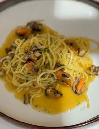 Ricetta Tonnarelli ai frutti di mare sgusciati di ChefMaro