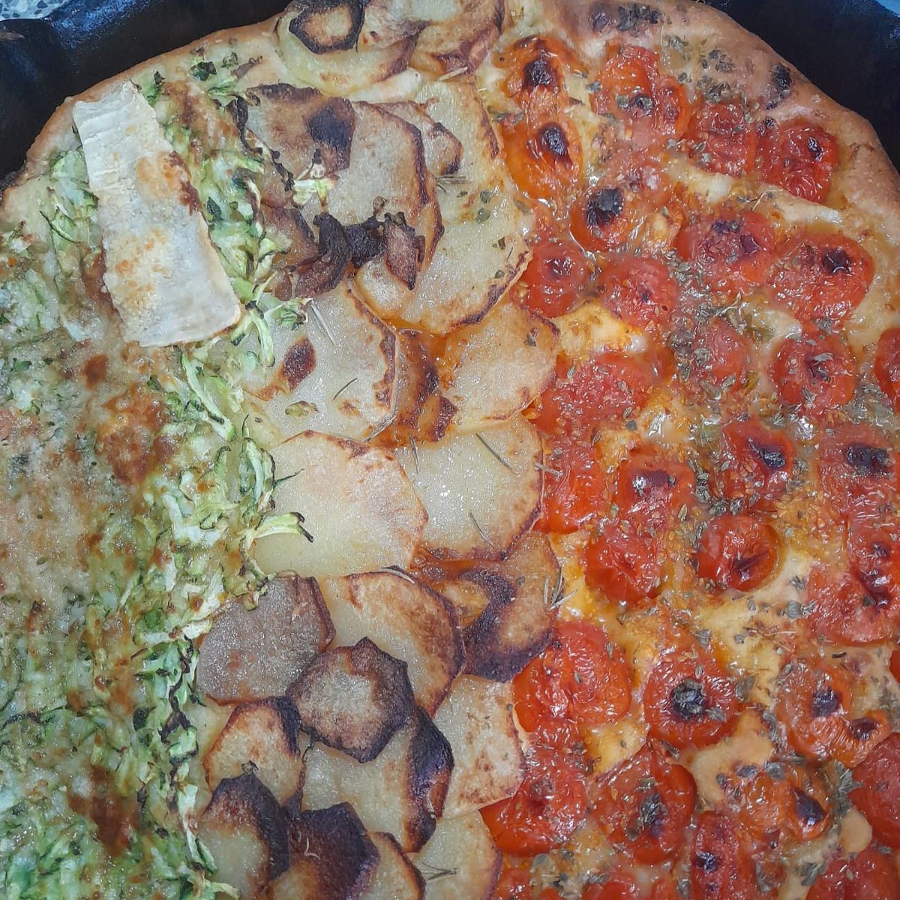 Focaccia Tricolore