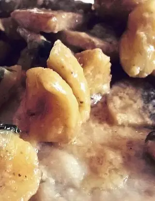 Ricetta Arrosto di maiale con castagne e funghi di elvira.cipollina