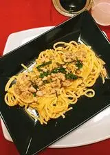 Ricetta Spaghettone fresco con ragù bianco di coniglio