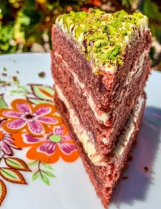 Ricetta Red Velvet al pistacchio di lovepistacchio_community