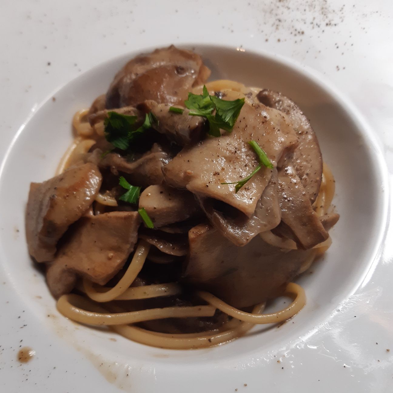 Linguine ai funghi porcini