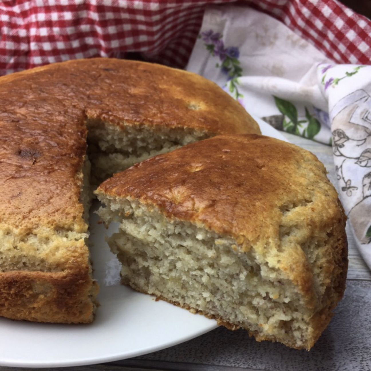 Torta alle Banane (Senza Uova, Senza Burro, Senza Nichel)