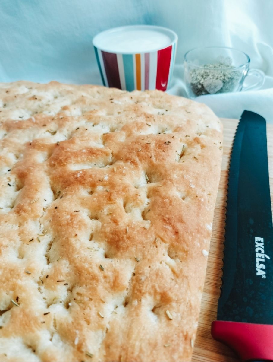 Focaccia allo yogurt