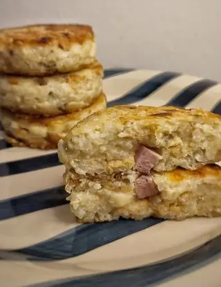 Ricetta Burgher di riso avanzato di CucinaDargento