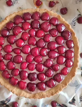 Ricetta Crostata con crema alle ciliegie di CucinaDargento