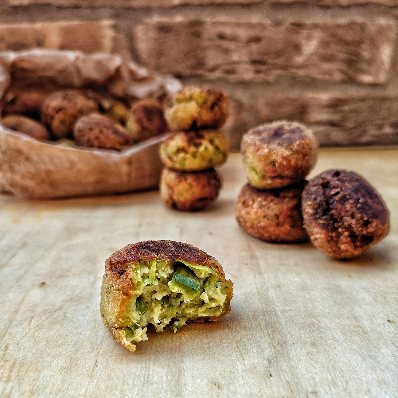 Polpette Philadelphia e zucchine