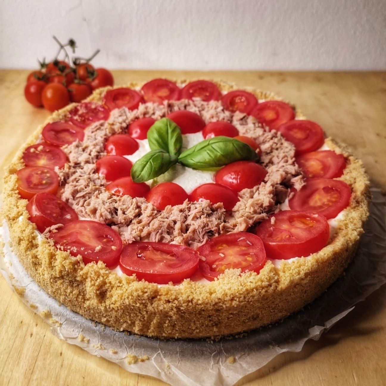 Cheesecake salata a modo mio