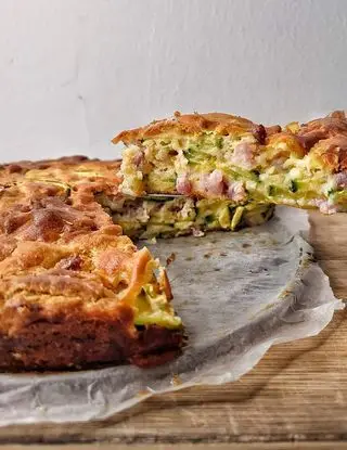 Ricetta Torta salata pancetta zucchine e ricotta di CucinaDargento