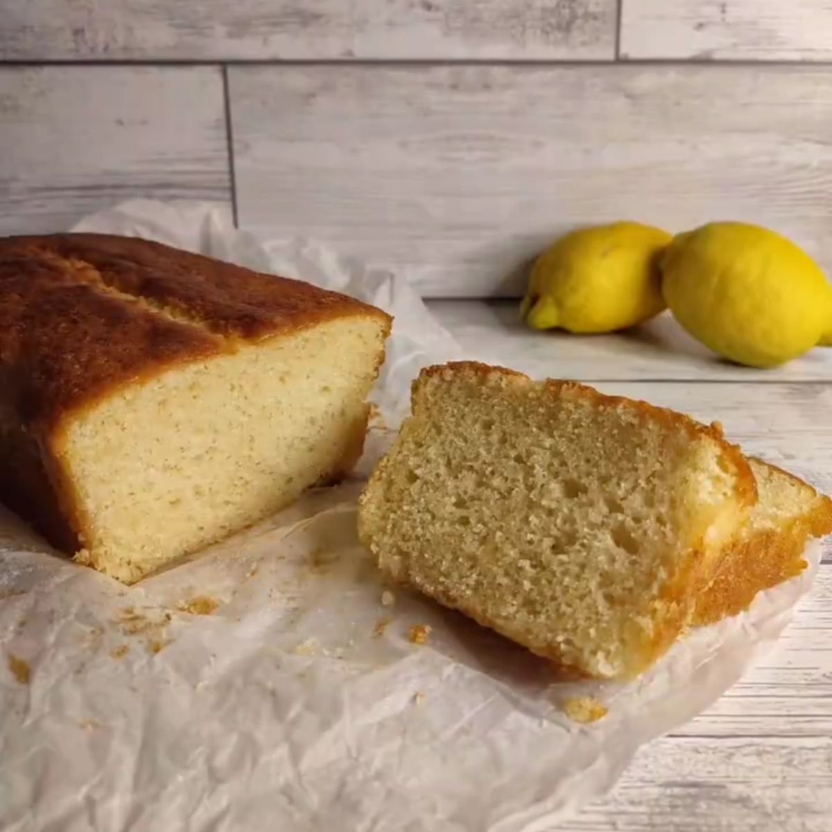 Plumcake al limone