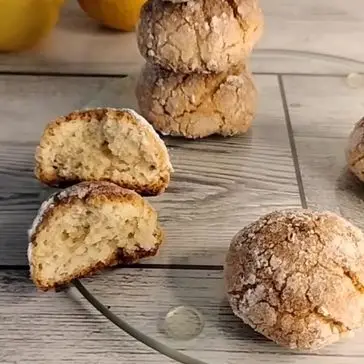 Ricetta Crinkle cookies al limone di CucinaDargento