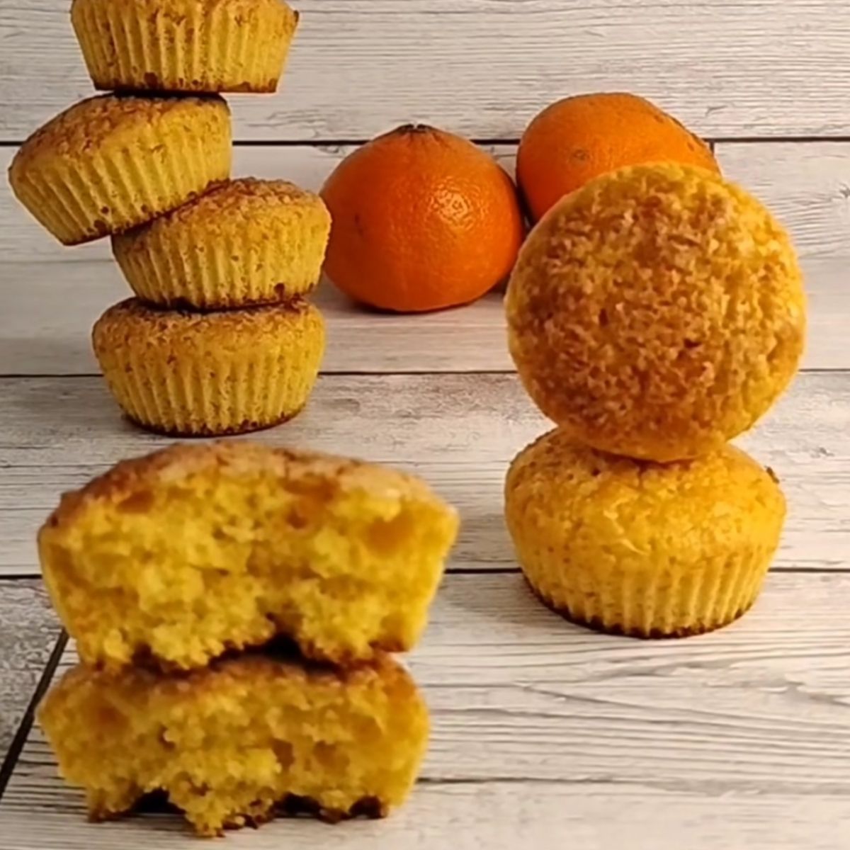 Muffin all'arancia