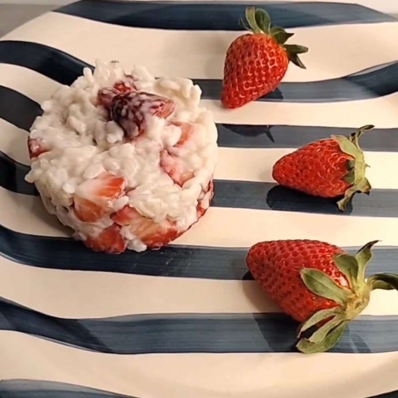 Risotto con le fragole