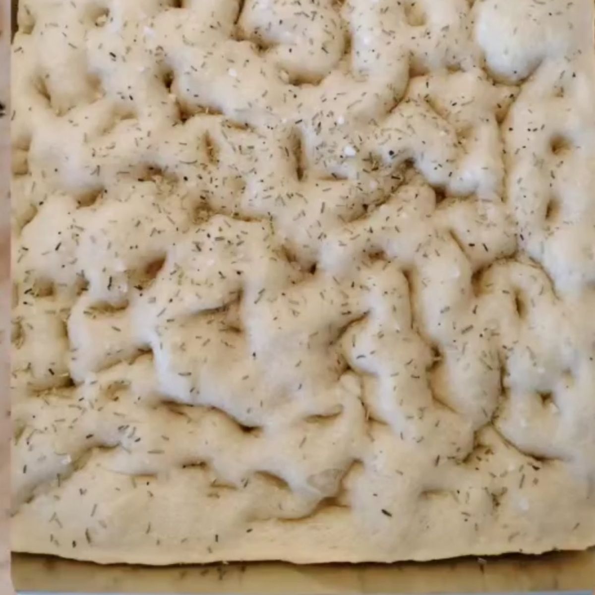 Focaccia al mascarpone