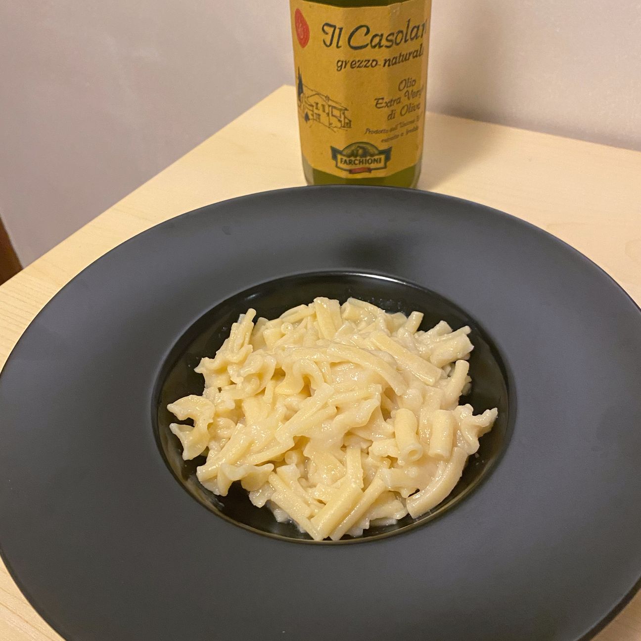 Pasta mista con patate(senza provola)