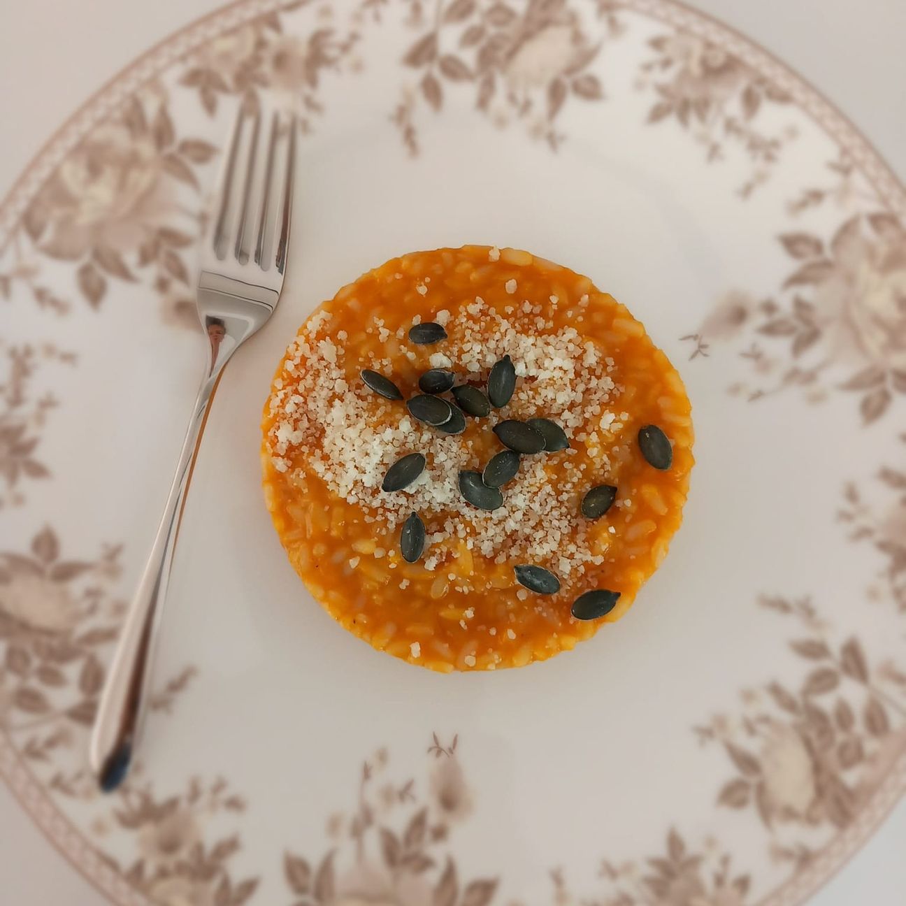 Disco di risotto zuccoso