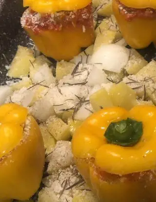 Ricetta Peperoni ripieni con mozzarella di giusy_v.