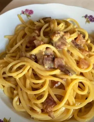 Ricetta Spaghettoni alla carbonara di federicatirrito4
