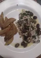 Ricetta Branzino con olive e capperi
