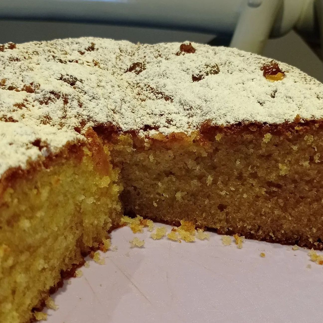 Torta soffice con farina gluten free allo yogurt alla frutta