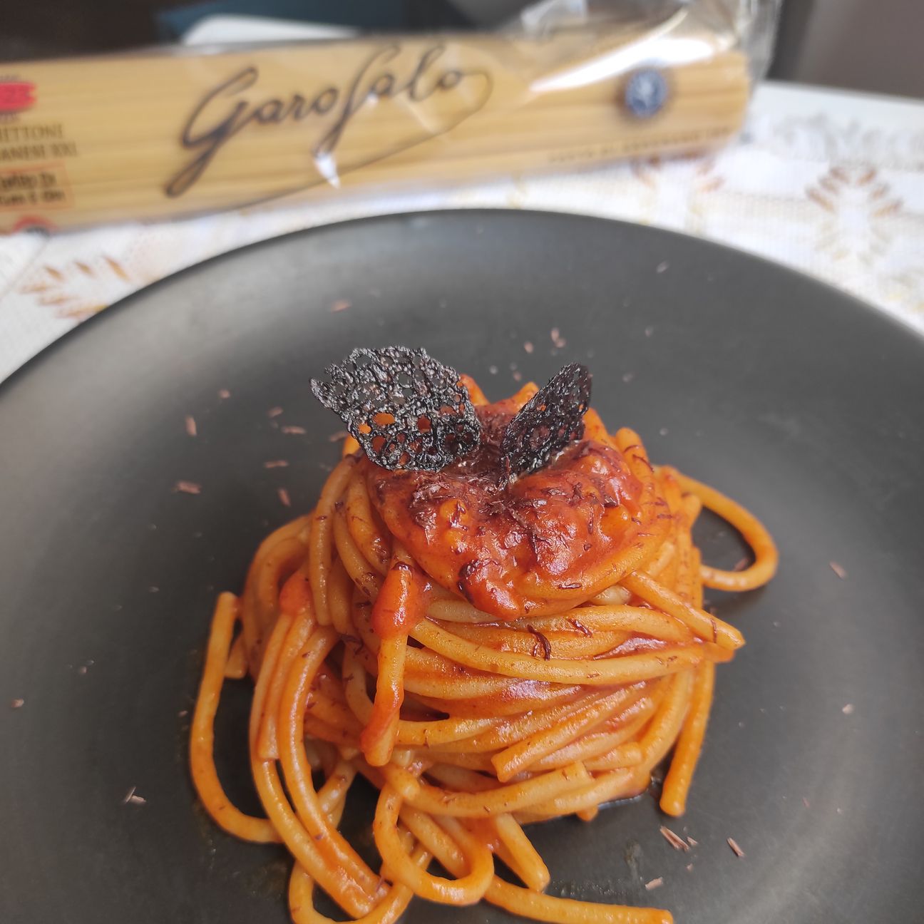 🍝🍫 Spaghetti all'assassina con cioccolato fondente