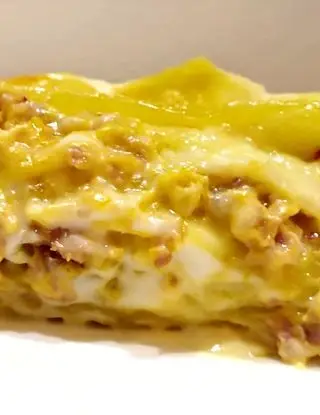 Ricetta Lasagna con zucca e salsiccia di gianna