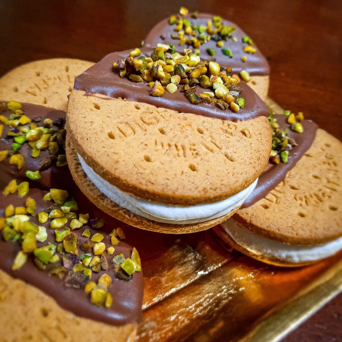 Gelato biscotto al pistacchio