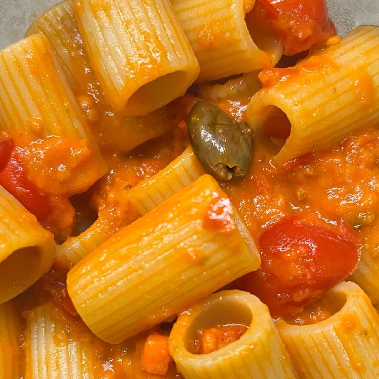 Pasta pomodorini e olive