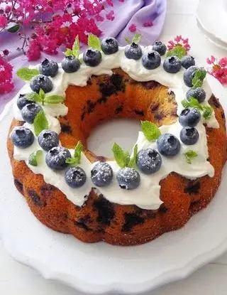 Ricetta Ciambella ai mirtilli con yogurt greco di Magda.B