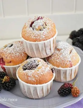 Ricetta Muffin con more di Magda.B