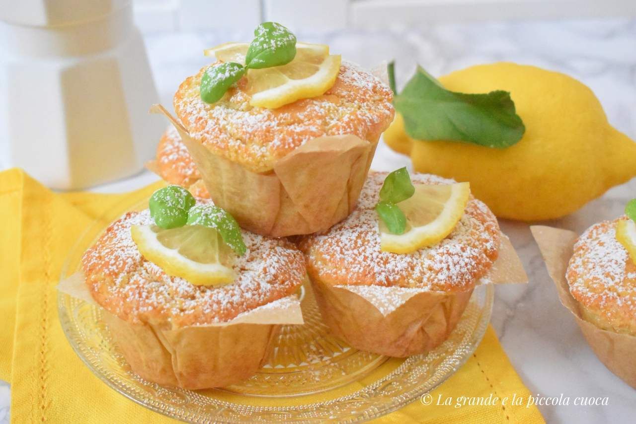 MUFFIN AL LIMONE E YOGURT BIMBY