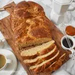 Ricetta Treccia integrale di pan brioche